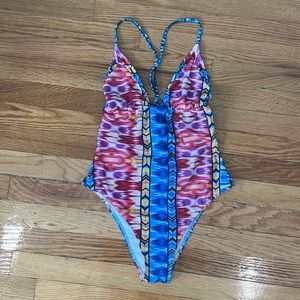 One piece bathing suit